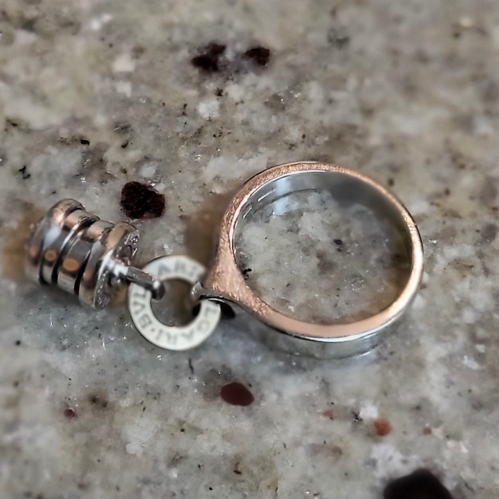 bulgari b zero dangle ring